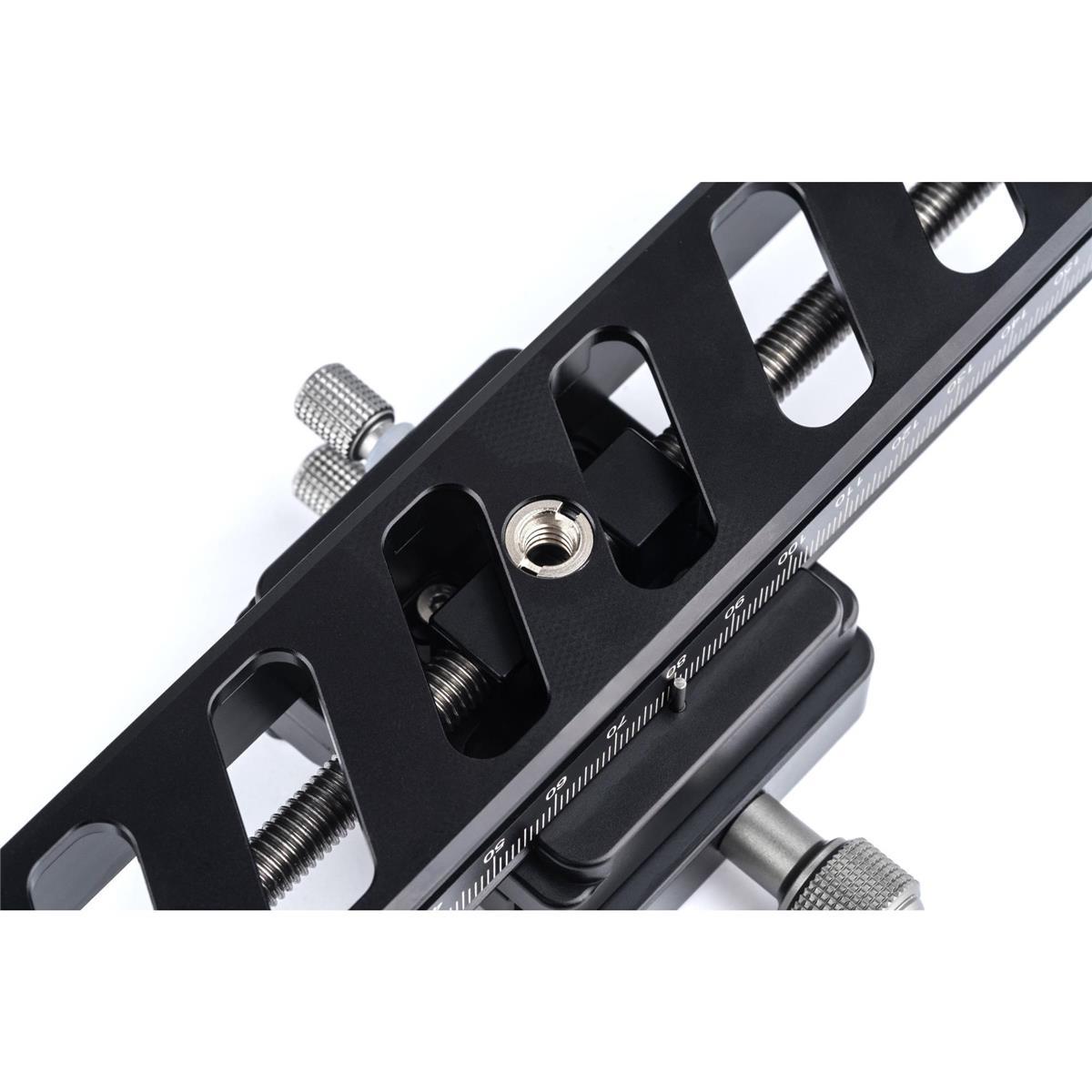 NiSi Macro Focusing Rail NM 180 with 360 Degree Rotating Clamp - Precision Macro Photography Accessory for DSLR & Mirrorless Cameras - Perfect for Product, Jewelry & Nature Photography