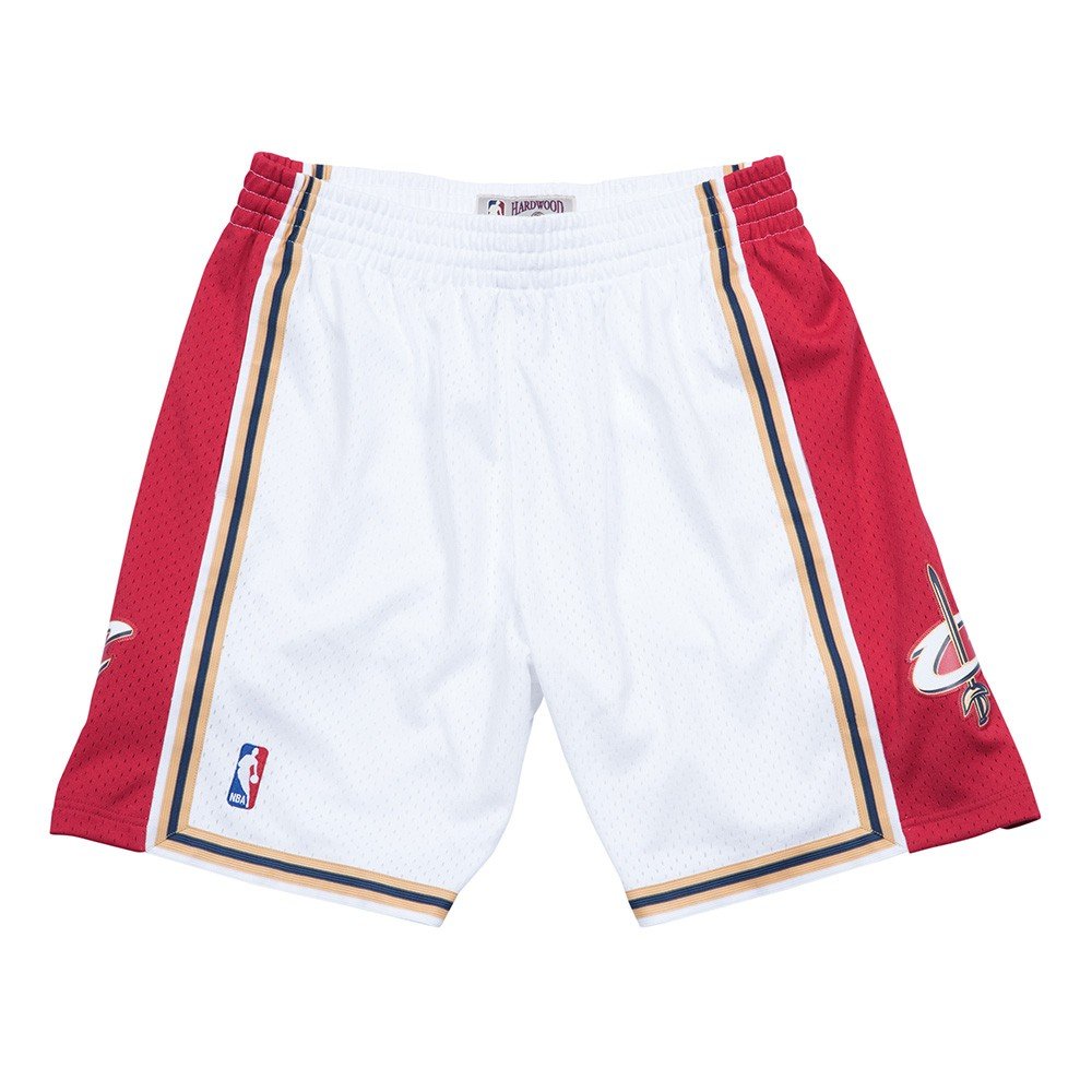 Mitchell & Ness Cleveland Cavaliers 2003-2004 NBA Home Swingman Shorts - Medium Size for Men - Retro Basketball Jersey Shorts for Game Day & Casual Wear
