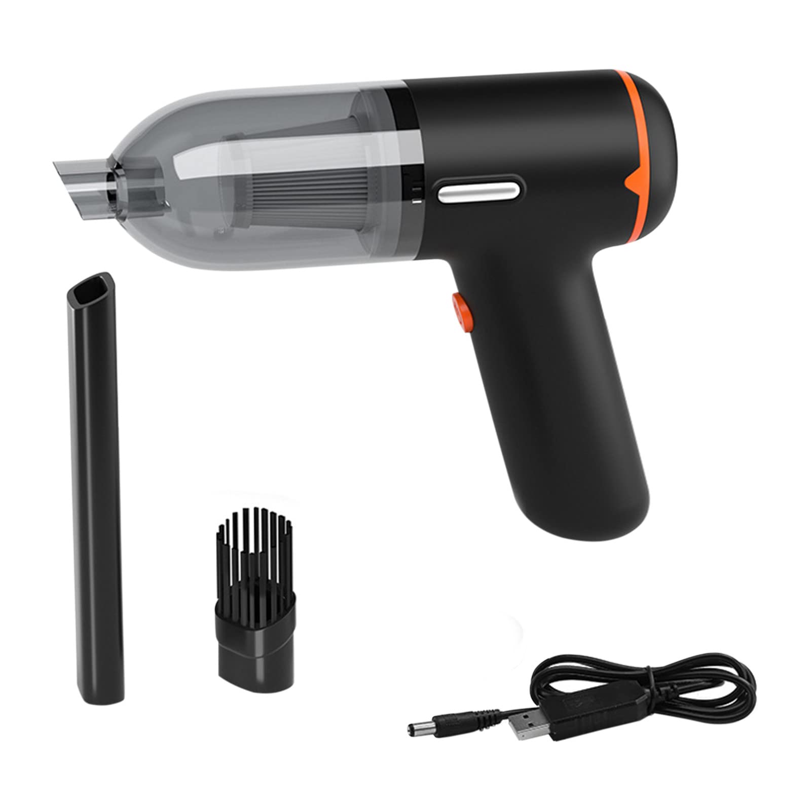 Mini Cordless Vacuum Cleaner | Portable Handheld USB Rechargeable Wet/Dry Vacuum for Keyboard, Computer, Car Interior, Pet Hair | Perfect for Home, Office & Travel Cleaning Needs
