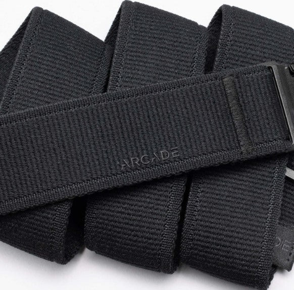 Premium Atlas Belt for Men - Durable Black Leather Belt with Heavy Duty Buckle - Perfect for Casual, Business & Outdoor Wear
