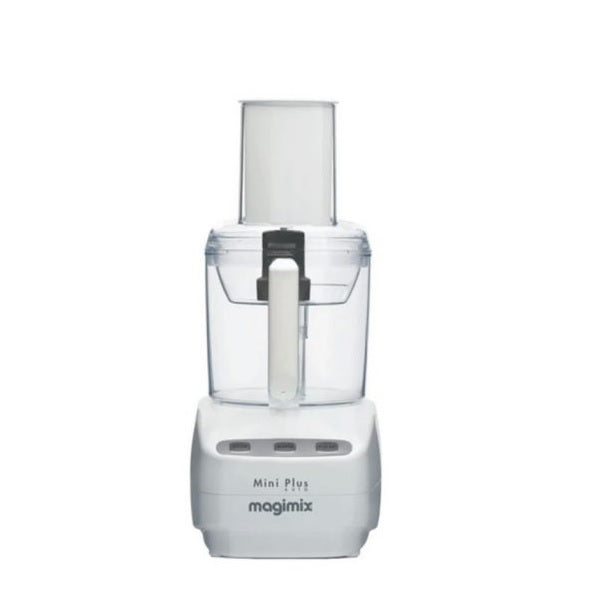 Magimix Le Mini Plus 400W White Food Processor - Compact Blender for Smoothies, Dips & Baking - Perfect for Small Kitchens & College Dorms