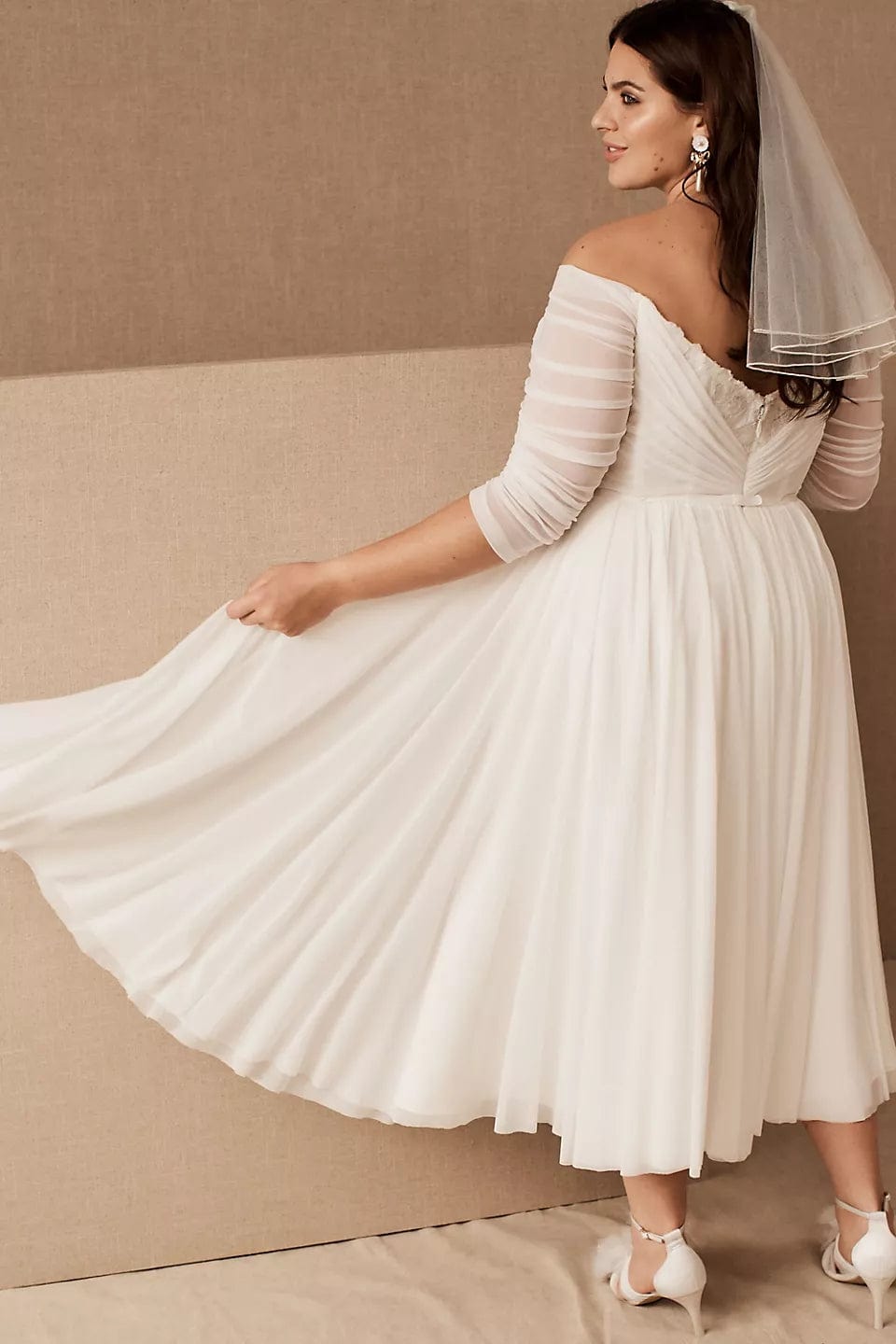 By Watters Mattea Plus Size 22W Wedding Dress - Elegant A-Line Gown for Brides, Special Occasions & Formal Events