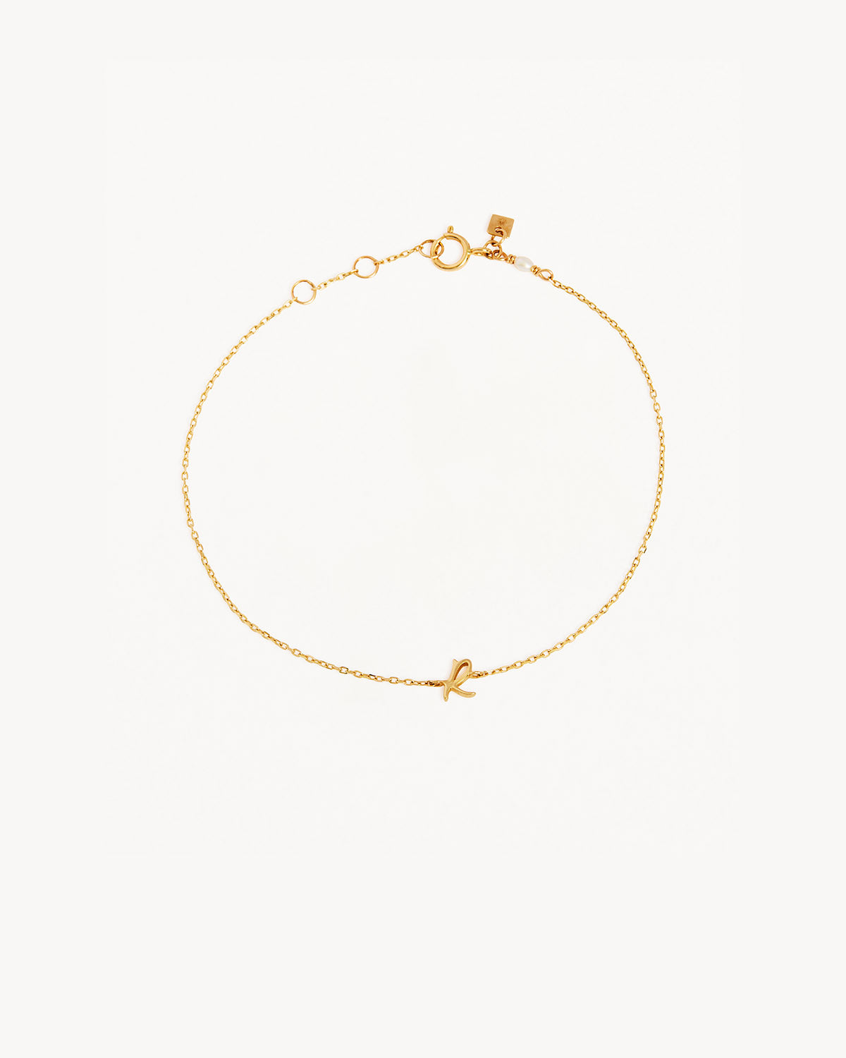 14K Solid Gold Love Letter Bracelet - Dainty & Elegant Jewelry for Women, Perfect Gift for Anniversary, Valentine's Day & Special Occasions