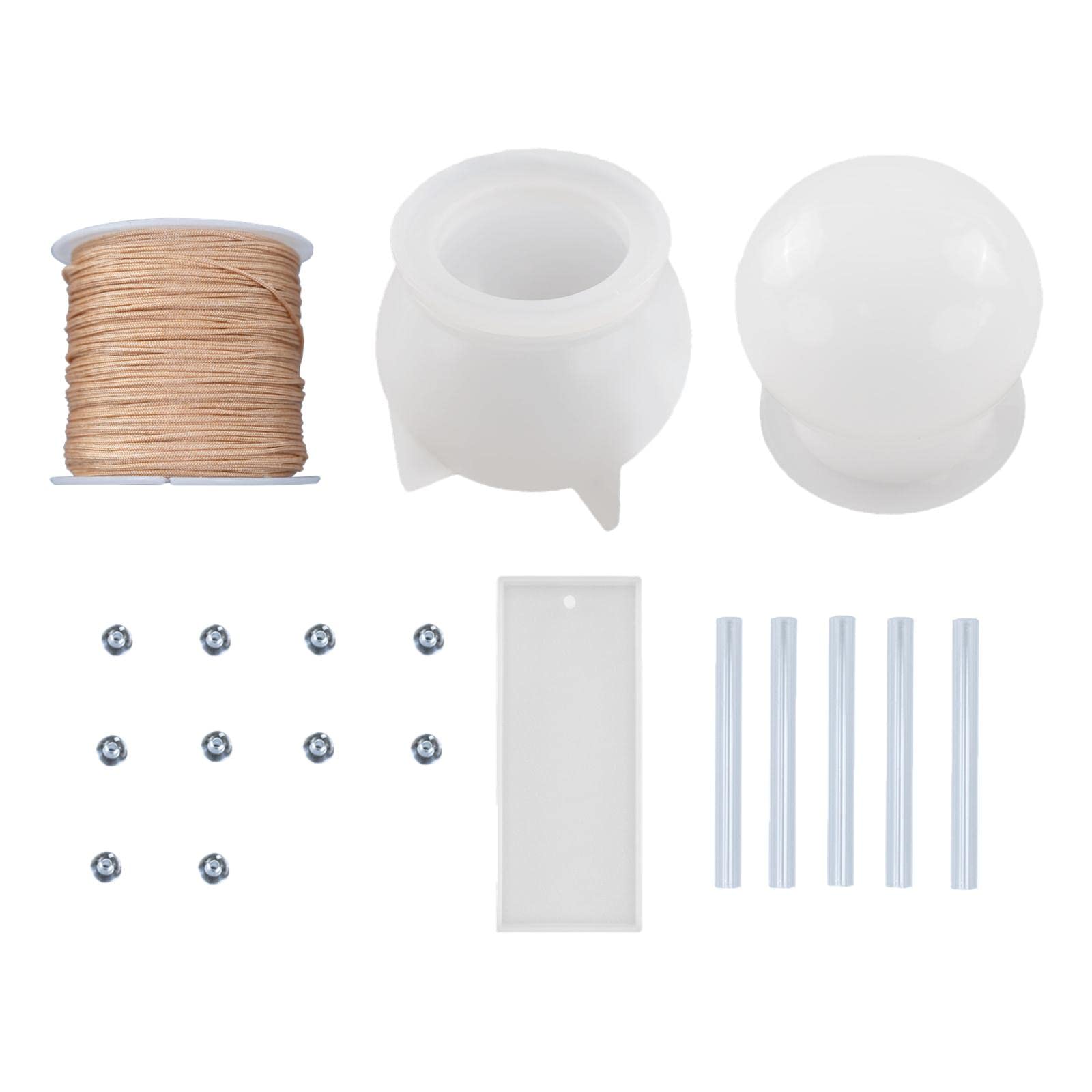 SM SunniMix DIY Wind Chime Kit - Handmade Casting Keychain, Earring Pendants & Jewelry Making Supplies | Perfect for Home Decor, Gift Giving & Craft Projects