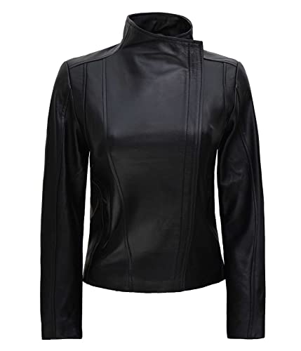 Arezzo - Black Womens Leather Jacket