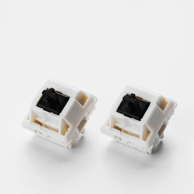 Everglide Dark Jade Black Custom Mechanical Keyboard Switches (70pcs) - Smooth Linear Switches for Gaming & Typing | Compatible with DIY Keyboard Builds & PC Setups