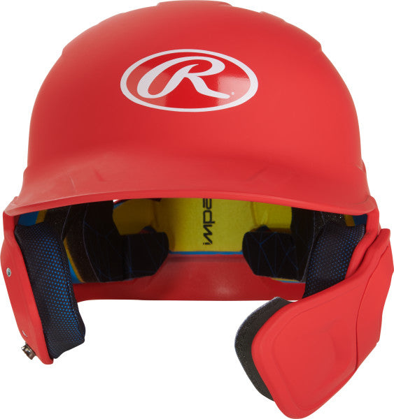 Rawlings Mach Matte Baseball Helmet with Extender - Matte Finish, Adjustable Fit for Youth & Adult Players - Perfect for Baseball, Softball, and Training Sessions