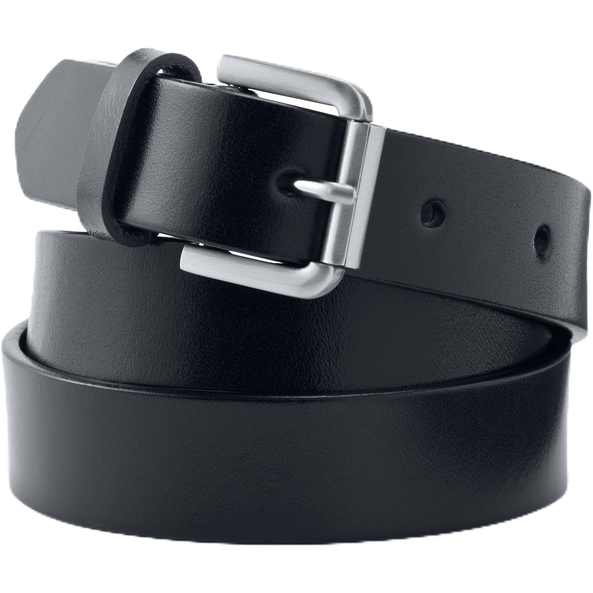 Lands' End Women's Classic Genuine Leather Belt - Stylish & Durable Accessory for Office, Casual Wear & Travel