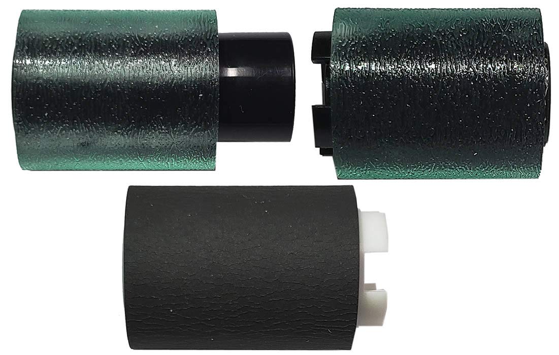 Xante En/Press Cassette Feed Tray Rollers (Set of 3) - Replacement Part 300-100294 for Xante Printers - Perfect for Office Printing & Document Production
