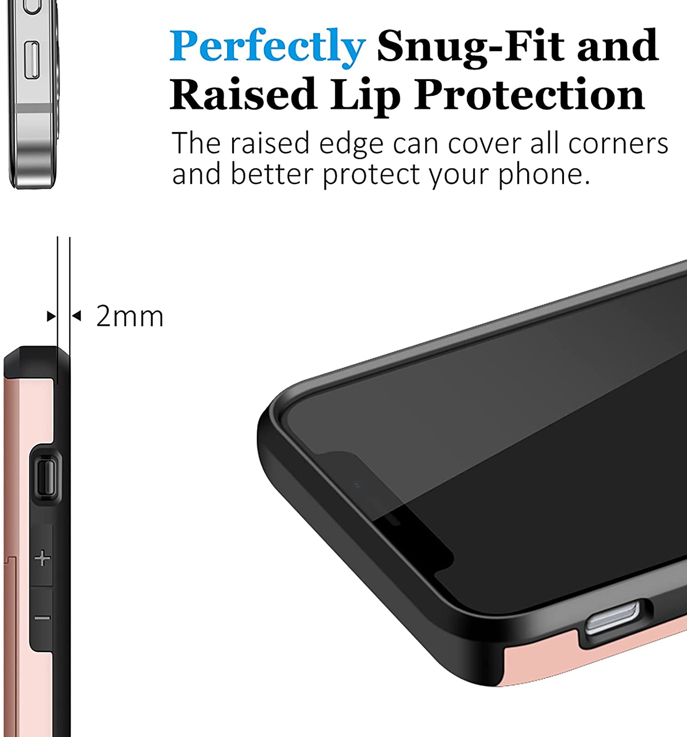 iPhone 13 Mini Wallet Case with Card Holder - Slim Protective Phone Cover for Credit Cards & ID - Perfect for Travel, Shopping & Everyday Use