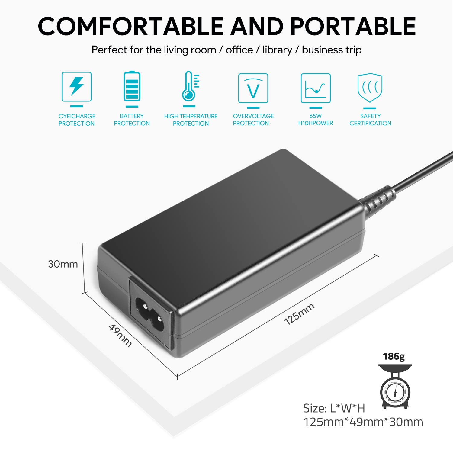 KFD 12V 5A 60W AC/DC Power Adapter Charger for Humax Freesat HD Recorders - Compatible with HDR 1100S, 1000S, HB1000S, 3100S, HDR-2000T, HDR2000T, BT TV Box, Freeview Box, DTR PVR Box - Perfect for Home Entertainment Systems & Set-Top Receiver Boxes