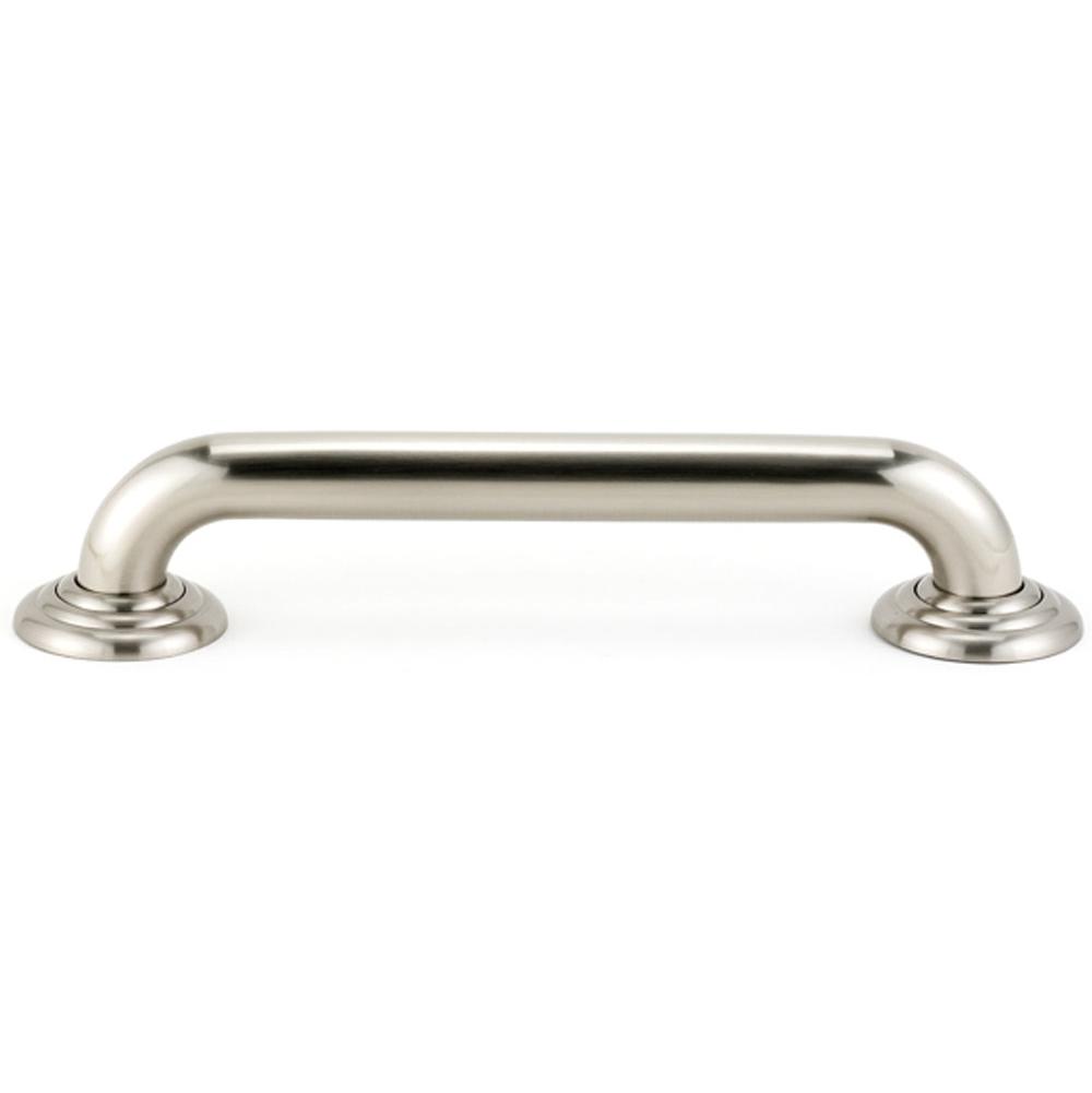 Alno A9024 Stainless Steel Grab Bar Brackets - Heavy Duty Bathroom Safety Handles for Seniors & Disabled - Perfect for Showers, Bathtubs & Toilets