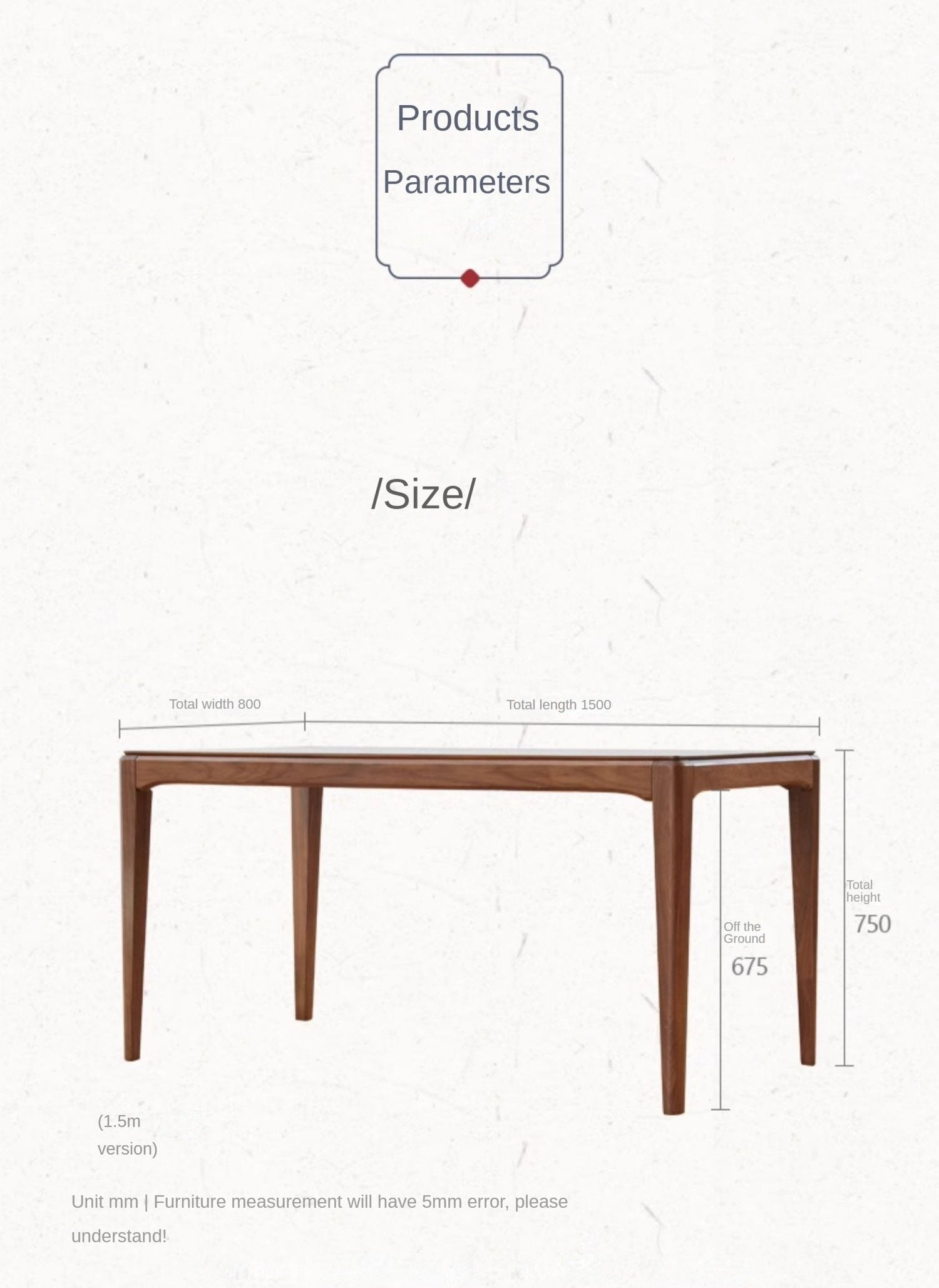 Premium Black Walnut & Ash Solid Wood Modern Nordic Dining Table - Elegant Light Luxury Design for Home, Restaurant, and Office Use