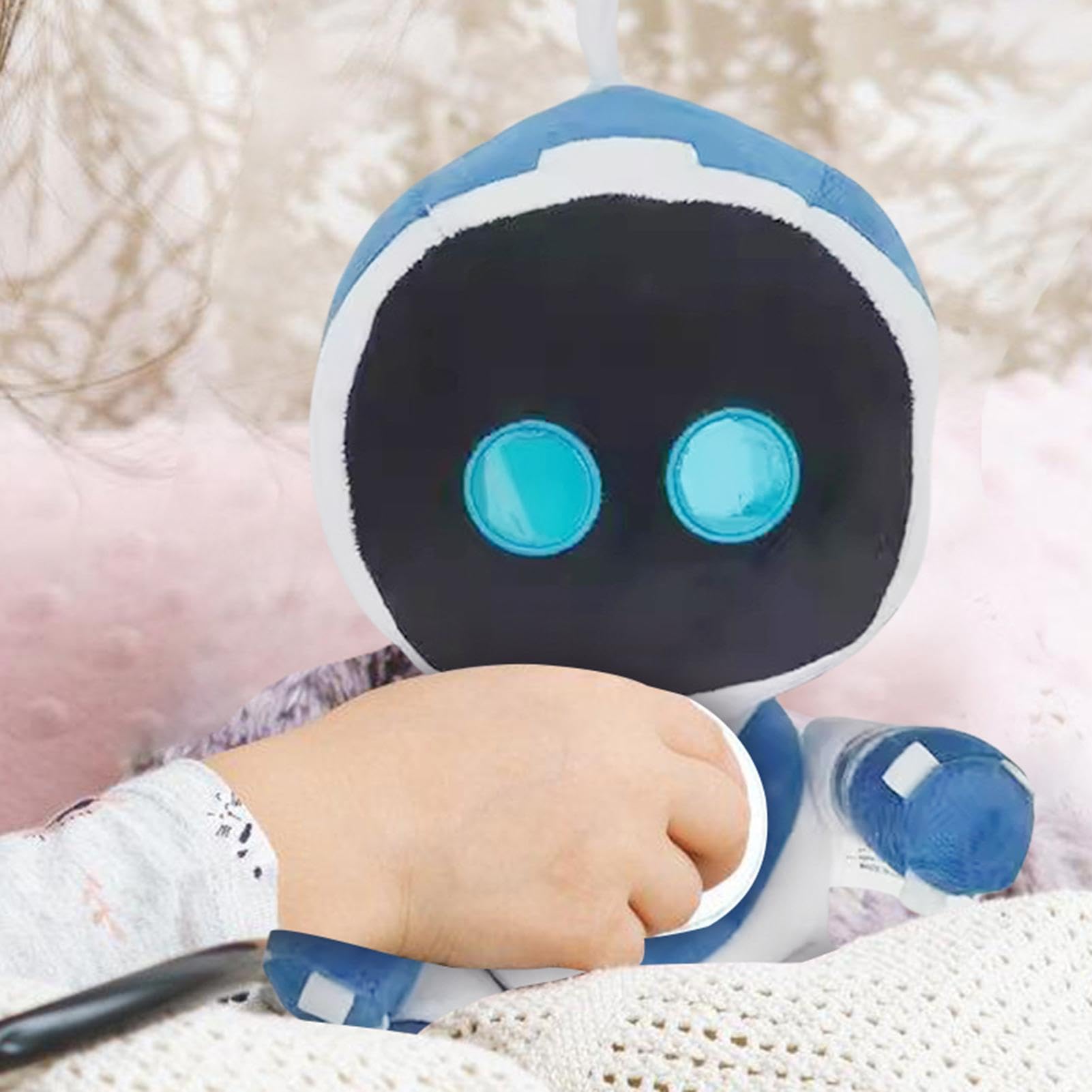 2024 Astro Bot Plush Toy - Soft Cartoon Robot Stuffed Animal for Kids | Perfect Gift for Halloween, Christmas & Birthday | Cute Home Decor, Bedroom Companion & Party Favors