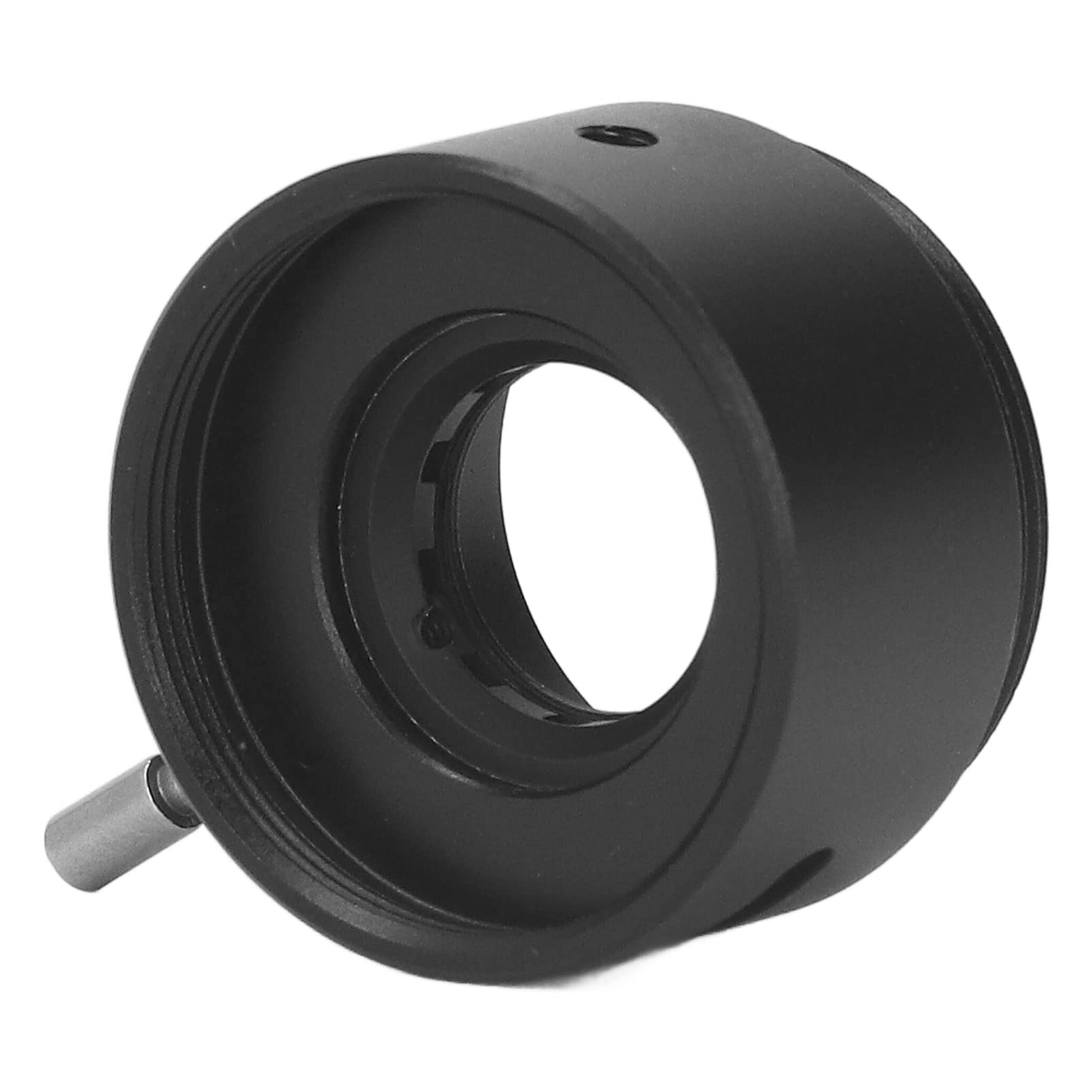 Adjustable Camera Lens Iris Diaphragm - 1-12mm Bore Diameter Aluminum Alloy Aperture for CS/C Mount Lenses | Perfect for Macro Photography, Cinematography & DSLR Lens Control
