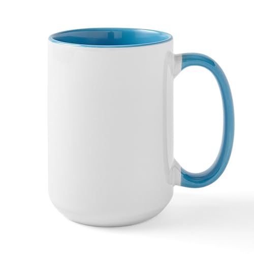 White/Blue Inside - Germany Flag Large Mug