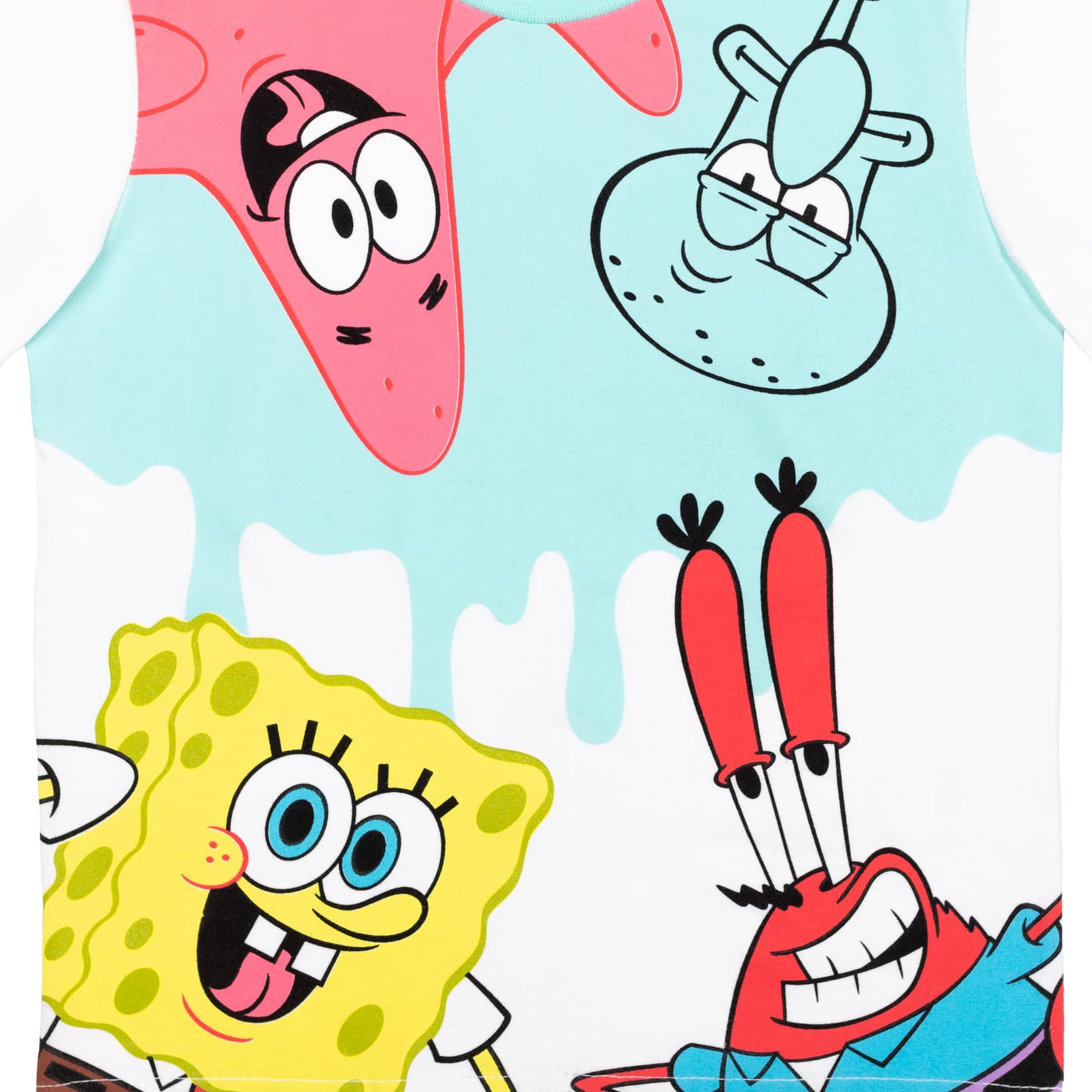 SpongeBob SquarePants Patrick & Squidward 2-Pack Kids T-Shirts - Infant to Big Kid Sizes | Cartoon Character Tees for Boys & Girls