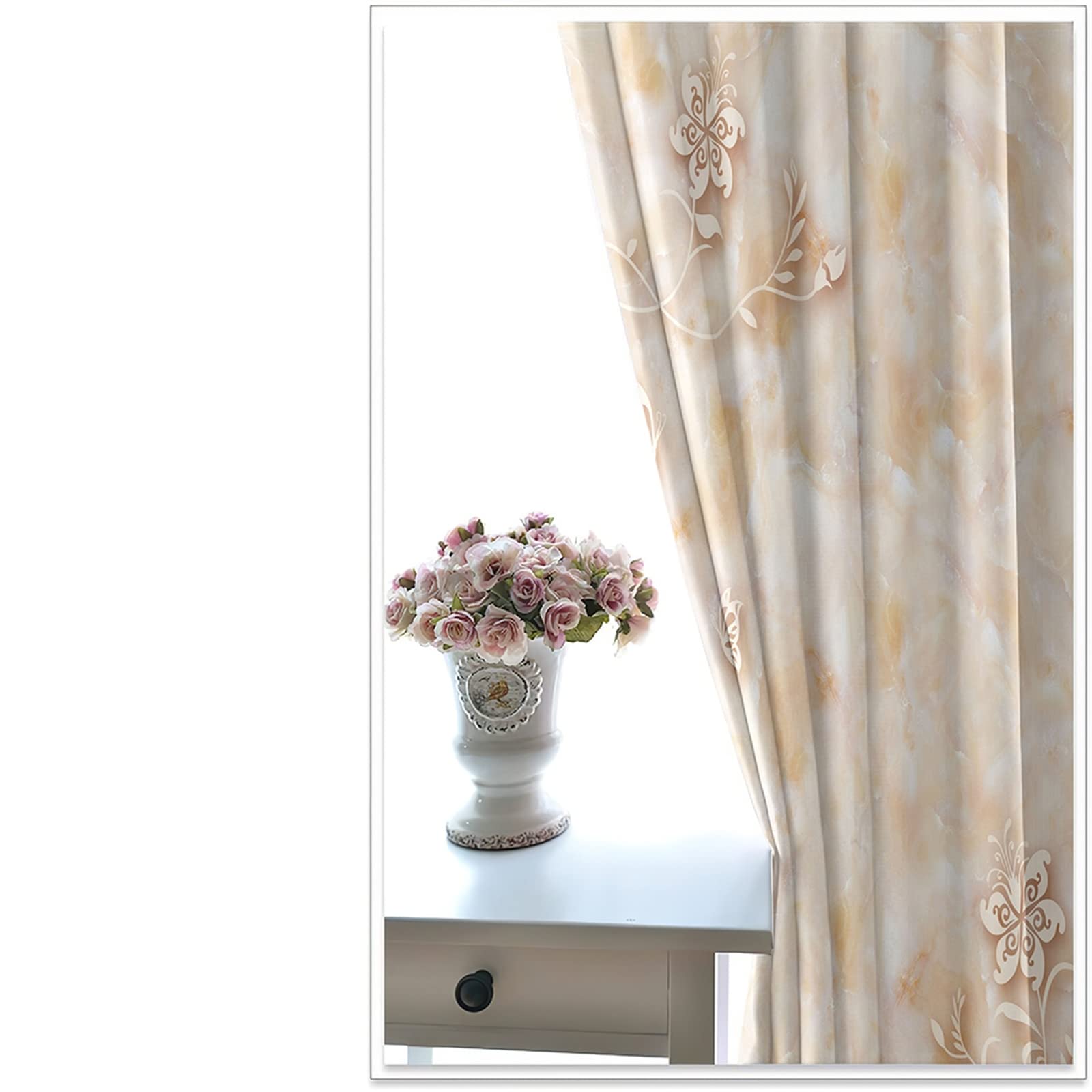 Orange Blackout Patio Door Curtains for Sliding Doors - 108