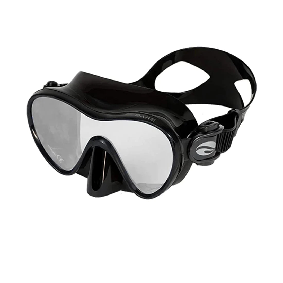 Bare Sport Mask, Bare Predator Fins & IST Foldable Snorkel Set - Premium Freediving Gear for Scuba Diving, Snorkeling & Underwater Adventures