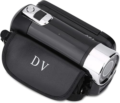 4K HD Video Camera with 16X Zoom & Rotating Screen - Digital Camcorder for Vlogging, YouTube, Travel & Home Movies (US Stock) - Perfect for Vloggers, Travelers & Family Events (Red/Black Options)
