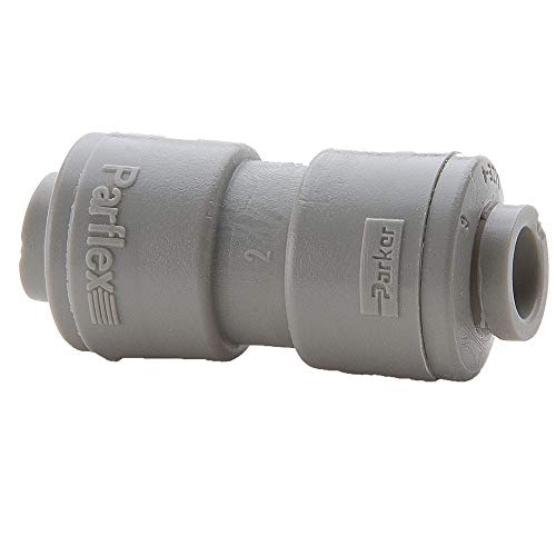 Parker Hannifin A4UC4-MG-pk10 True Seal Union Connector Fitting with EPDM Seal, 1/4