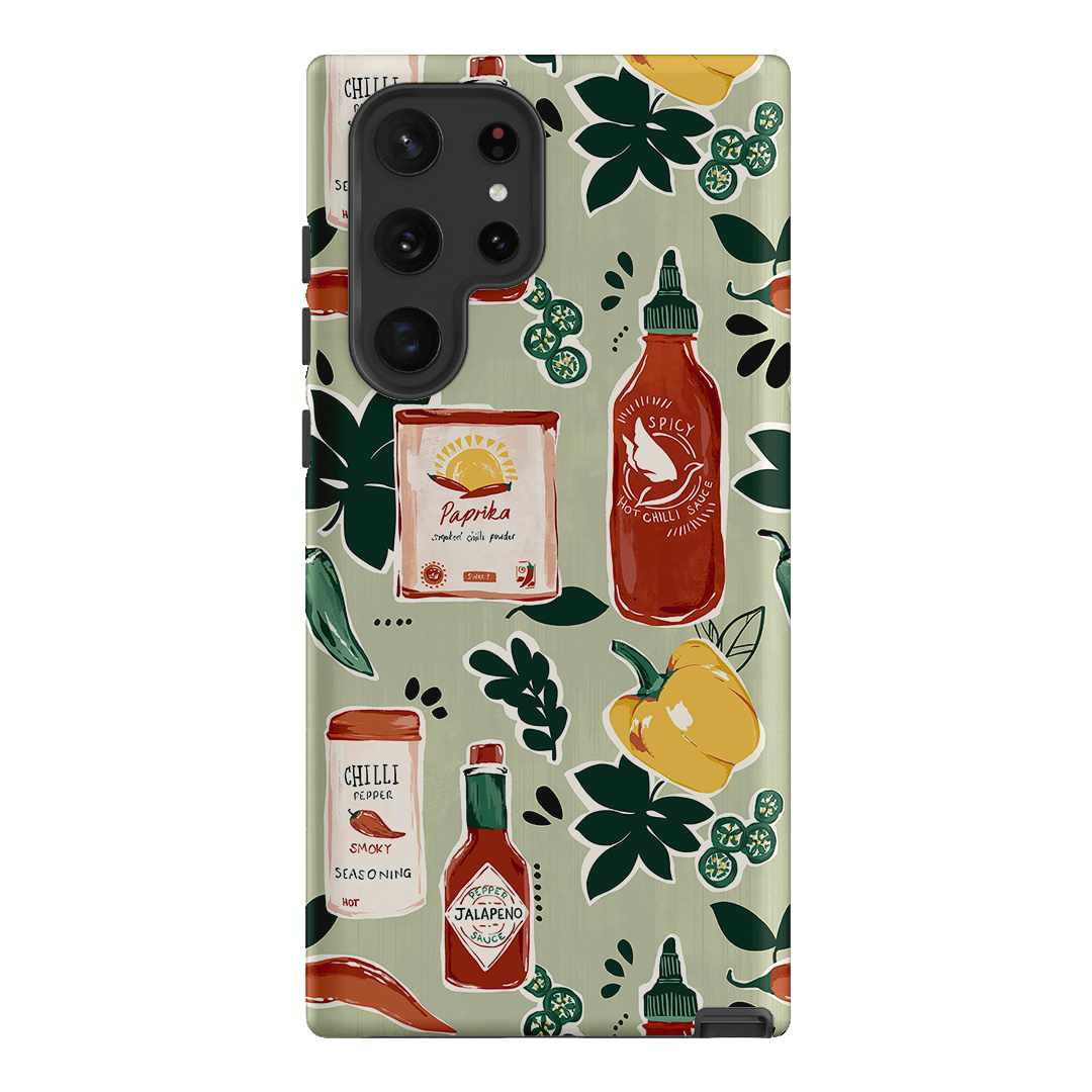 Spicy Chilli Pepper Shockproof Phone Case - Durable Protective Cover for iPhone & Android - Perfect for Outdoor Adventures & Daily Use