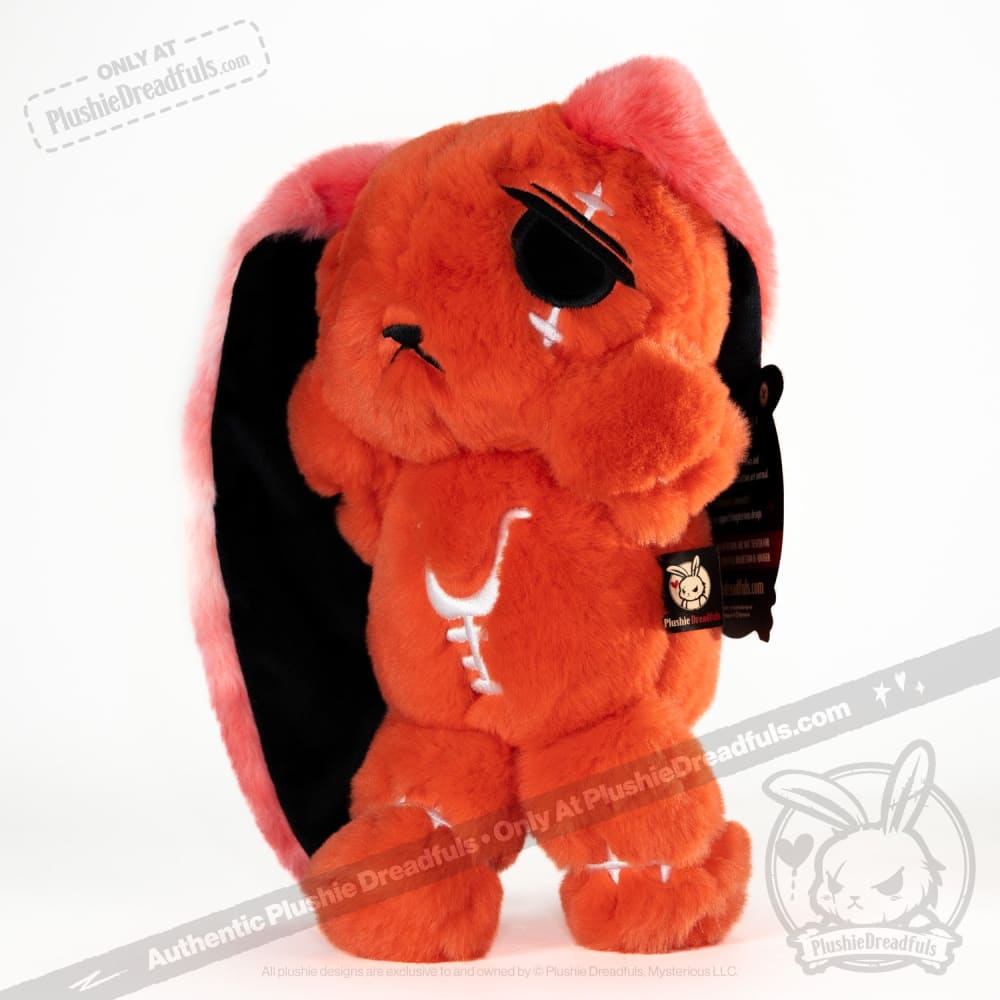 Plushie Dreadfuls Anxiety Rabbit - Soft Stuffed Animal Toy for Stress Relief & Comfort | Perfect for Anxiety Support, Therapy, and Cuddling
