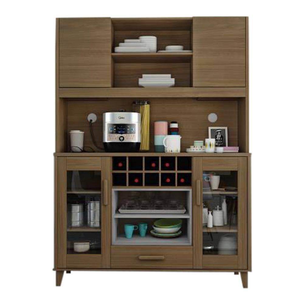 Lexina II Kitchen Cabinet - Premium Quality Storage Solution for Modern Kitchens | Perfect for Organizing Cookware, Dishes & Pantry Items