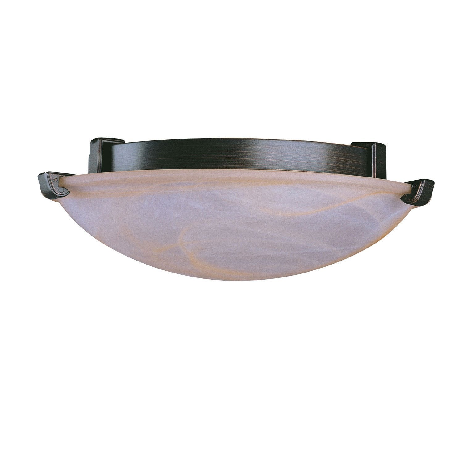 Concord Fans Oil Rubbed Bronze Ceiling Fan Light Kit - 1 Light 150W Halogen - Perfect for Bedroom, Living Room & Home Office Lighting