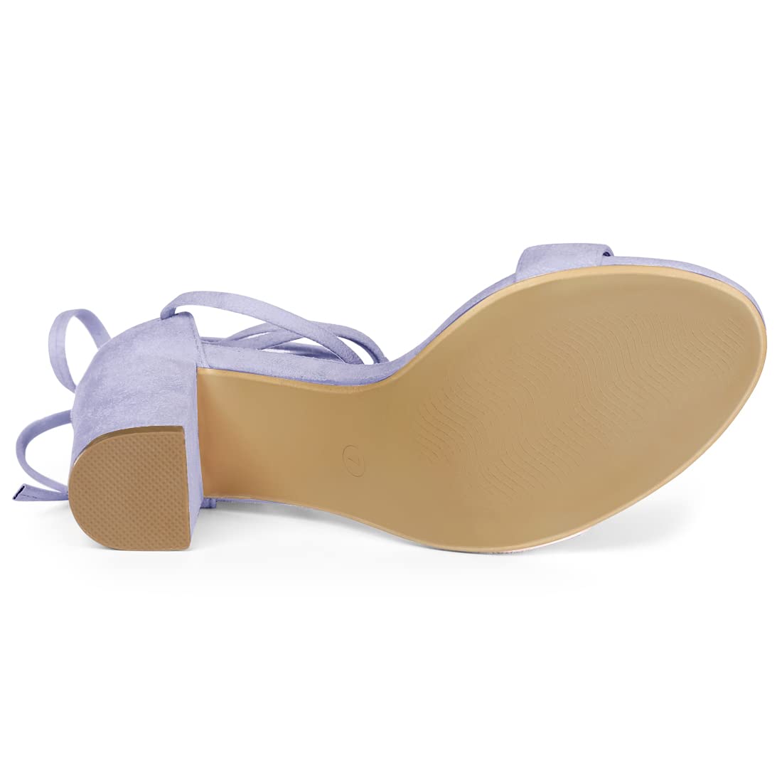 Allegra K Women's Strappy Tie-Up Chunky High Heel Sandals - Sexy Summer Party Shoes for Weddings, Date Nights & Evening Events