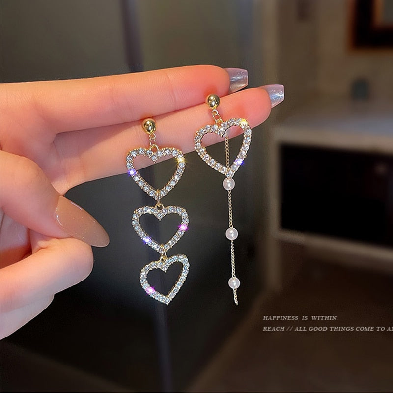 Elegant Women's Long Pearl Tassel Drop Earrings - Perfect for Weddings, Parties & Special Occasions