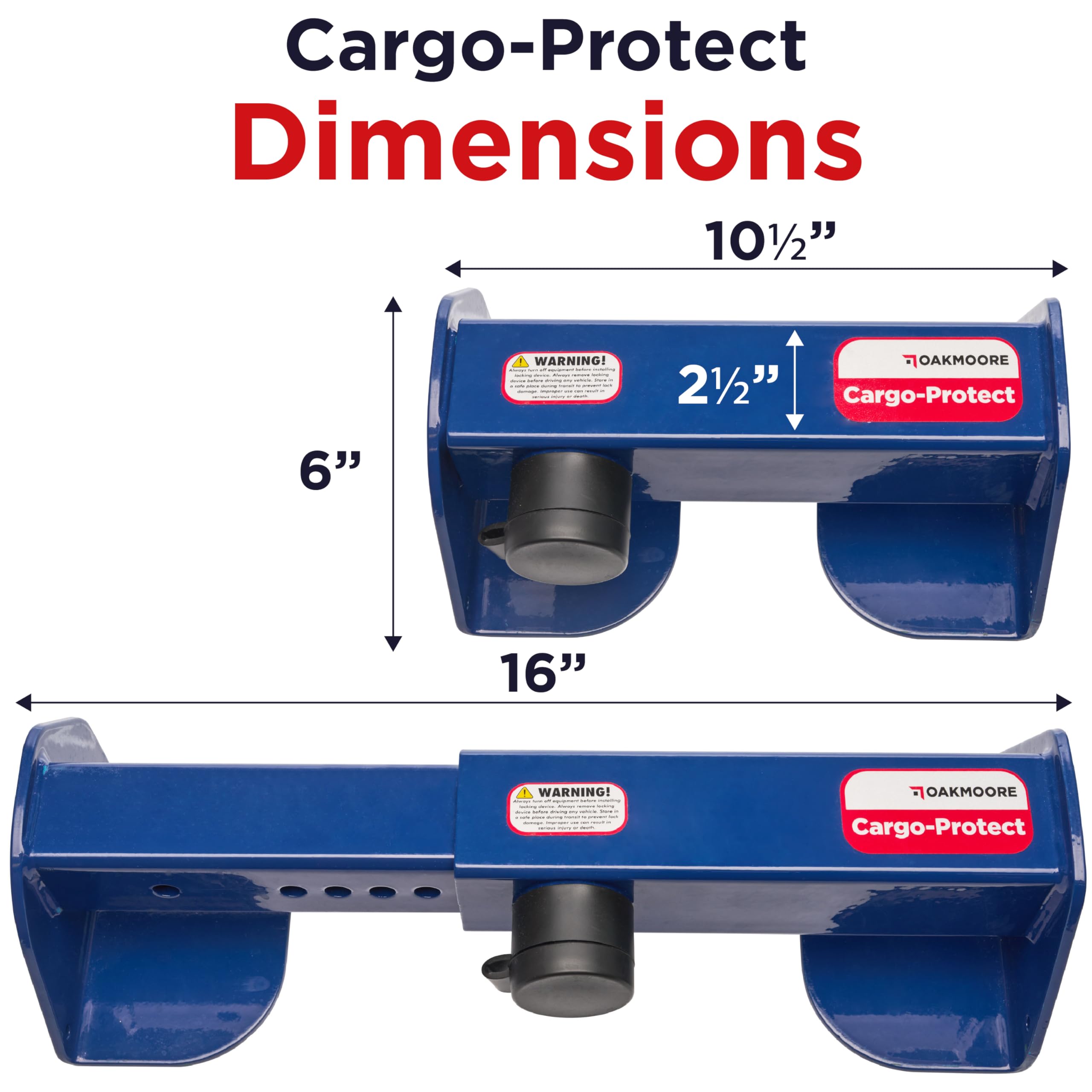 Heavy Duty Shipping Container Lock for Cargo Vans & Semi Trailers | Secure Sea & Box Trailer Door Locks with Key | Ideal for Logistics, Transport Security & Storage Protection