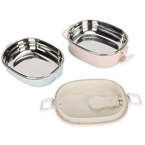 Hyuduo Stainless Steel Insulated Bento Box - 2 Layer 1800ml Leak-proof Lunch Container for Adults & Kids - Perfect for School, Office, Picnics & Travel - Thermal Food Storage Solution for Students & Workers