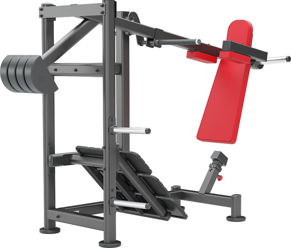 ATLANTIS Pendulum Squat Machine - Professional Gym Equipment for Leg Workouts, Strength Training & Home Fitness | Perfect for Squats, Lunges & Glute Exercises