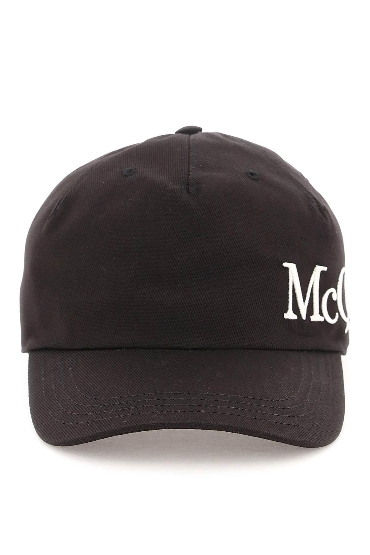 Alexander McQueen Oversized Logo Baseball Cap - Stylish Unisex Designer Hat for Men & Women - Perfect for Casual Wear, Street Style & Fashion Outfits