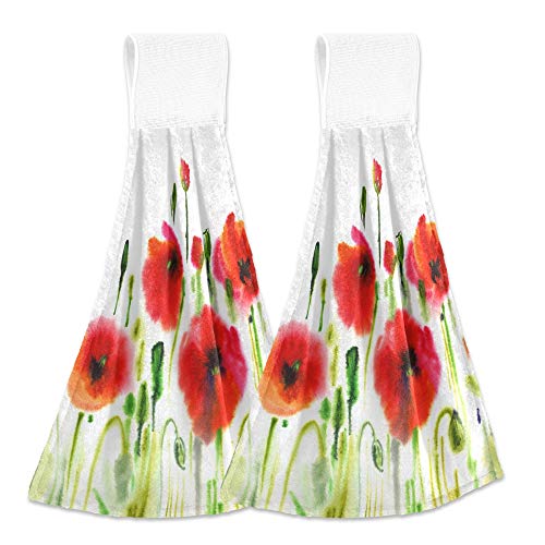 Watercolor Poppies