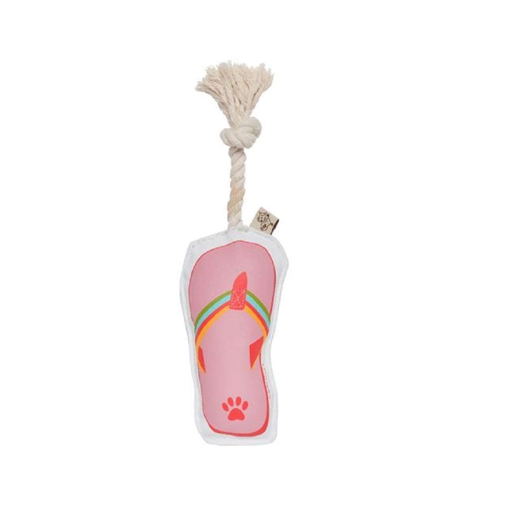 Durable Ore' Pet Rope Toy for Dogs - Chew Resistant Flip Flop Design - Perfect for Playtime, Training & Teeth Cleaning - Best for Small & Medium Breeds
