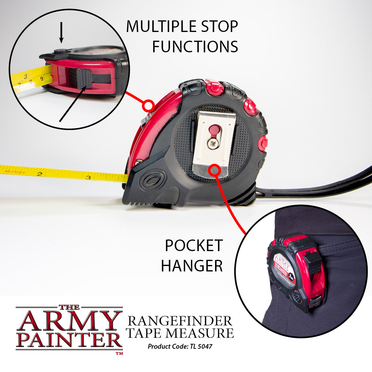 Laser Rangefinder Tape Measure - Digital Distance Meter for Golf, Hunting & Construction - Accurate Measuring Tool for Indoor/Outdoor Use