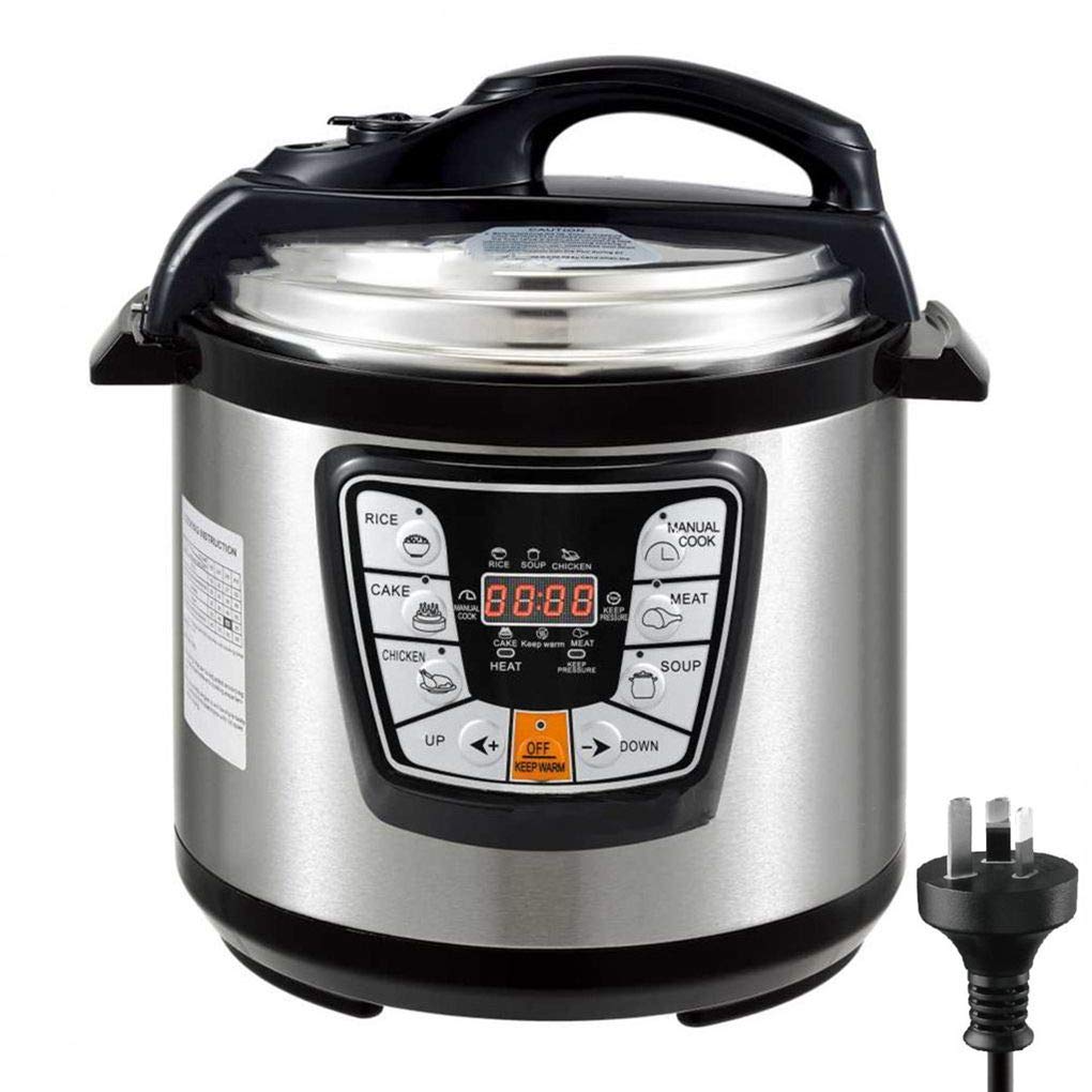 10-in-1 Electric Pressure Cooker - Programmable Instant Pot with Stainless Steel Pot, Saute, Steamer, Slow Cooker, Rice Cooker & Yogurt Maker (220V, AU) - Perfect for Fast Cooking, Healthy Meals & Meal Prep in Busy Homes