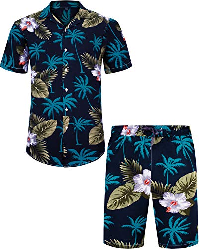 Dark Blue-coconut Tree