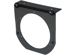 Truck-Lite 40720 40 Series Bracket Mount 4 Inch Round LED Lights - Black Steel 2 Screw Bracket Mount - Value Pack of 10 - OEM Replacement for Heavy Duty Trucks & Trailers - Perfect for Off-Roading, Construction & Emergency Vehicles