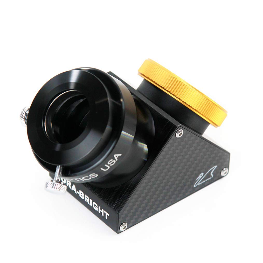 Premium William Optics 2-Inch 99% Dielectric Dura Bright Carbon Fiber Mirror Diagonal for SCT Telescopes - Perfect for Astronomy, Astrophotography & Stargazing Accessories