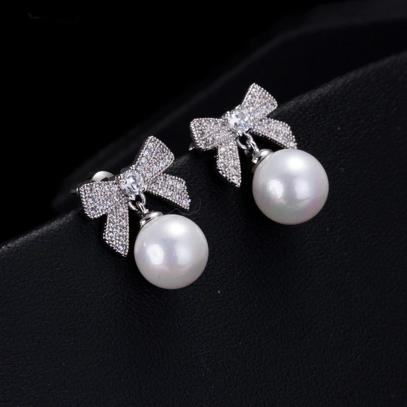 Best White Cubic Zirconia Jewelry Sets for Women & Girls - Elegant Necklace, Earrings & Bracelet Gift Set for Birthday, Anniversary & Special Occasions