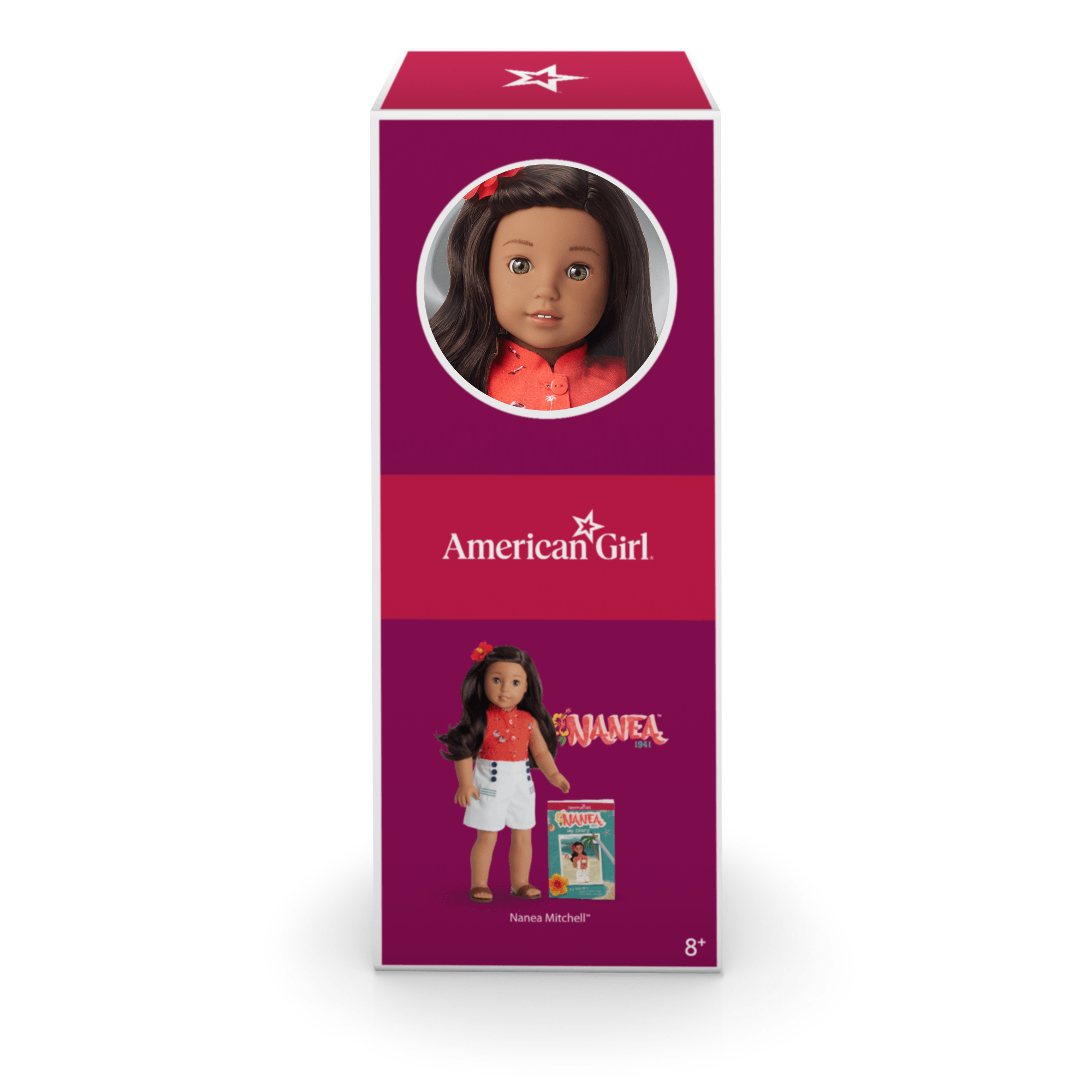 Nanea™ 18 Inch American Girl Doll with Journal - Historical Character Collection for Kids | Perfect for Playtime, Collecting & Educational Storytelling