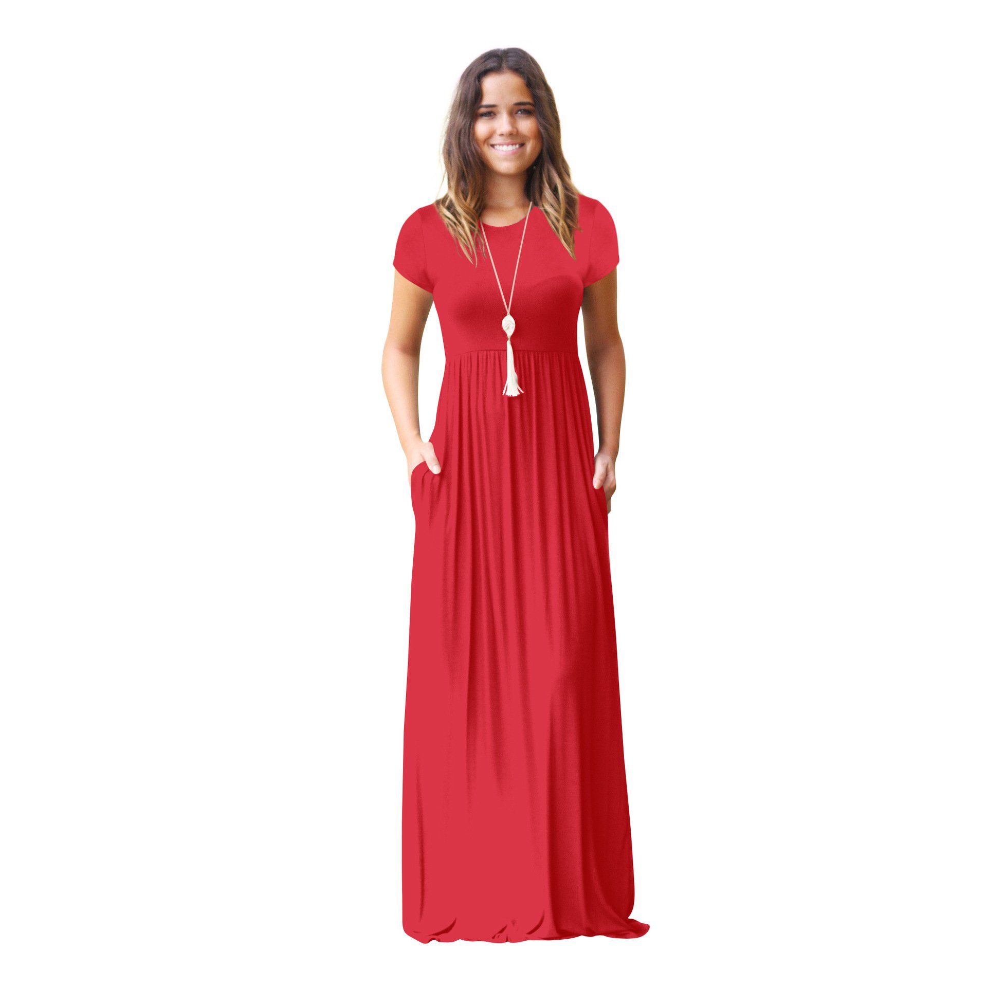 Elegant Dresses for Women by Jess - Long Wedding Guest Dress in Black & Blue - Fall Formal Attire - Perfect for Weddings, Parties & Special Occasions