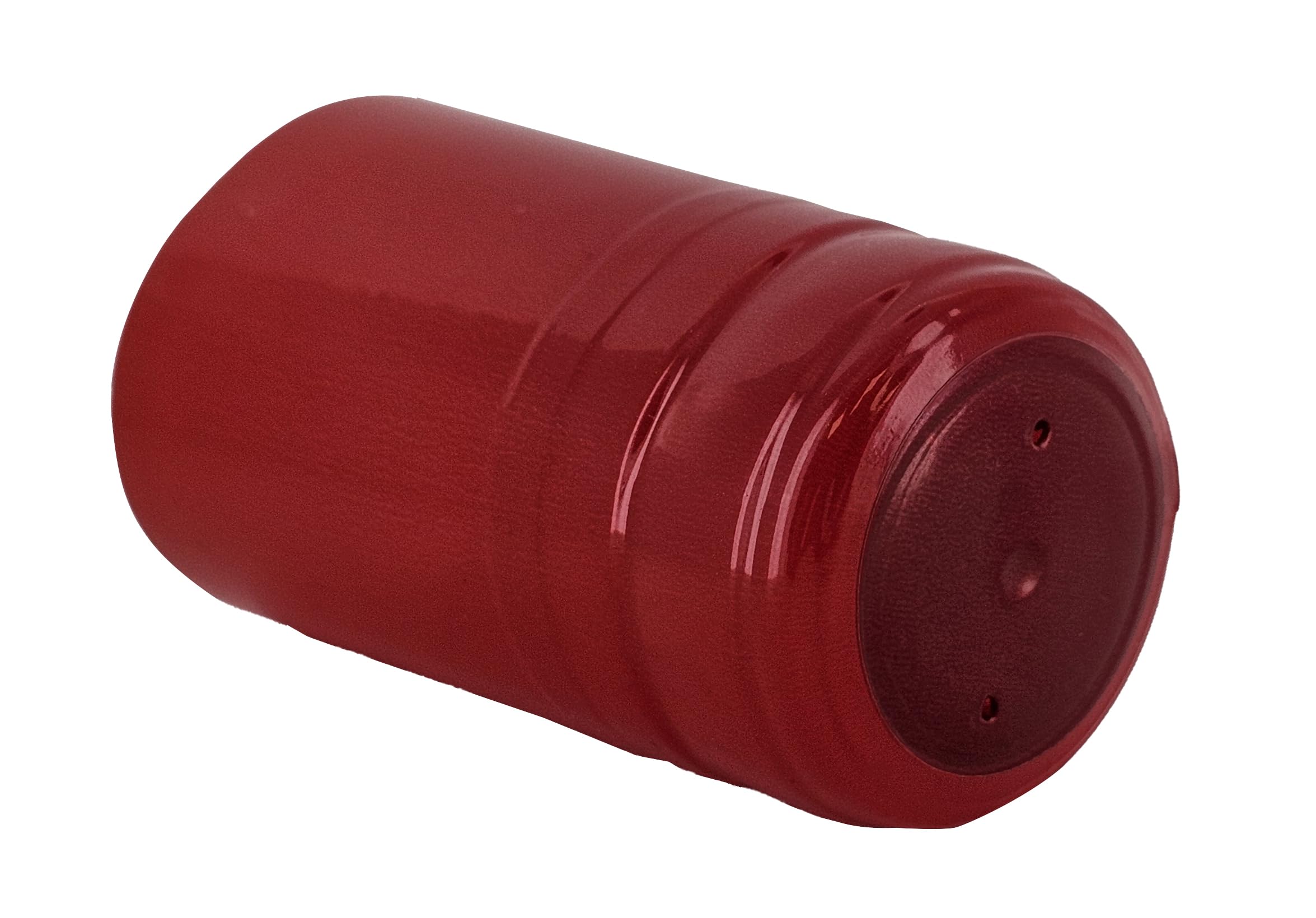 Premium Red PVC Shrink Capsules - 500 Pack for Bottle Sealing & Tamper Proofing - Ideal for Wine, Liquor, Cosmetics & DIY Crafts