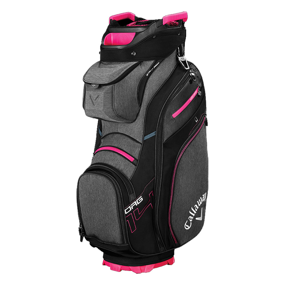 Callaway Org 14 Titanium Golf Cart Bag - Lightweight Stand Bag with 14-Way Divider for Clubs | Perfect for Golf Course & Driving Range Use