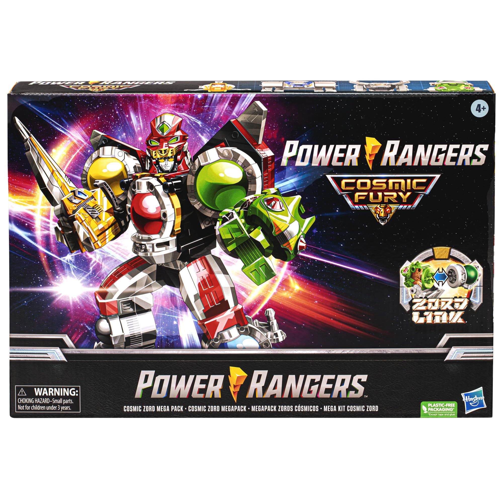 Power Rangers Cosmic Fury Cosmic Zord Mega Pack - 12