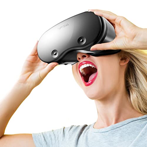 Best VR Headset for iPhone & Android - 3D Virtual Reality Glasses for Movies, Gaming & Immersive Experiences | Premium VR Goggles Accessories