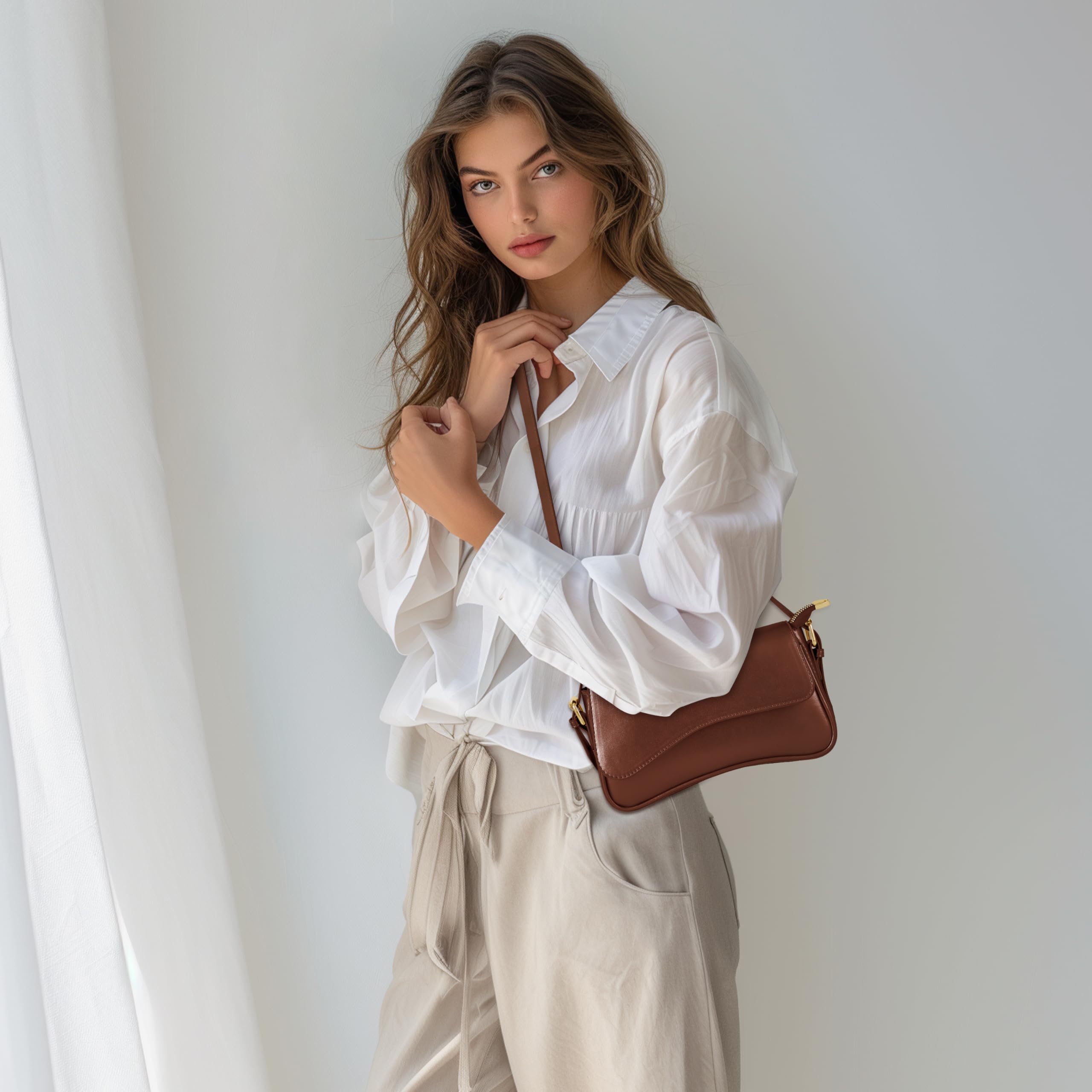 Stylish Women's PU Leather Shoulder Bag - Fashionable Crossbody Handbag for Party, Prom, Wedding | Perfect for Evening Events, Date Nights & Special Occasions